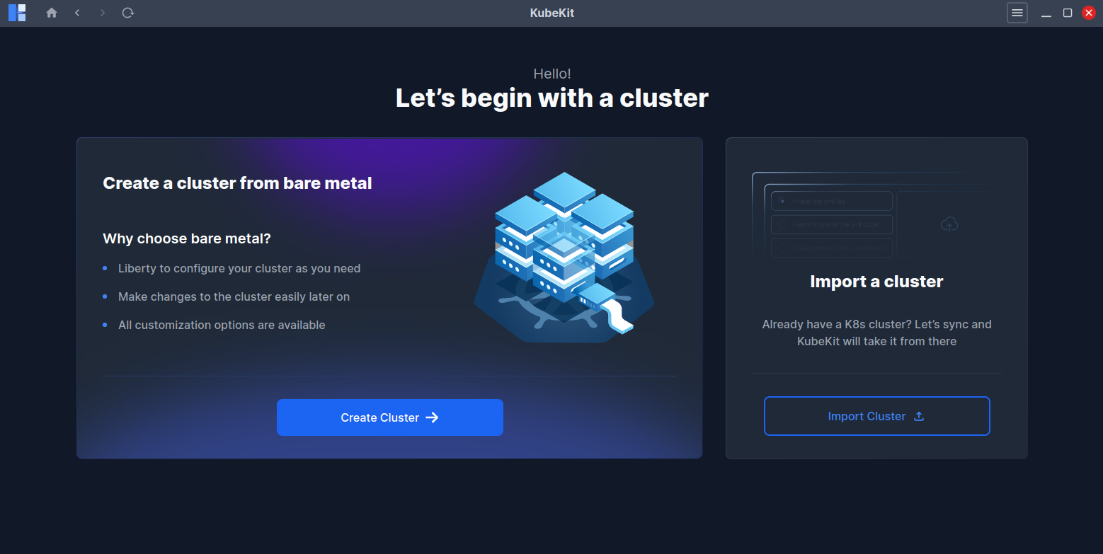 Create Cluster